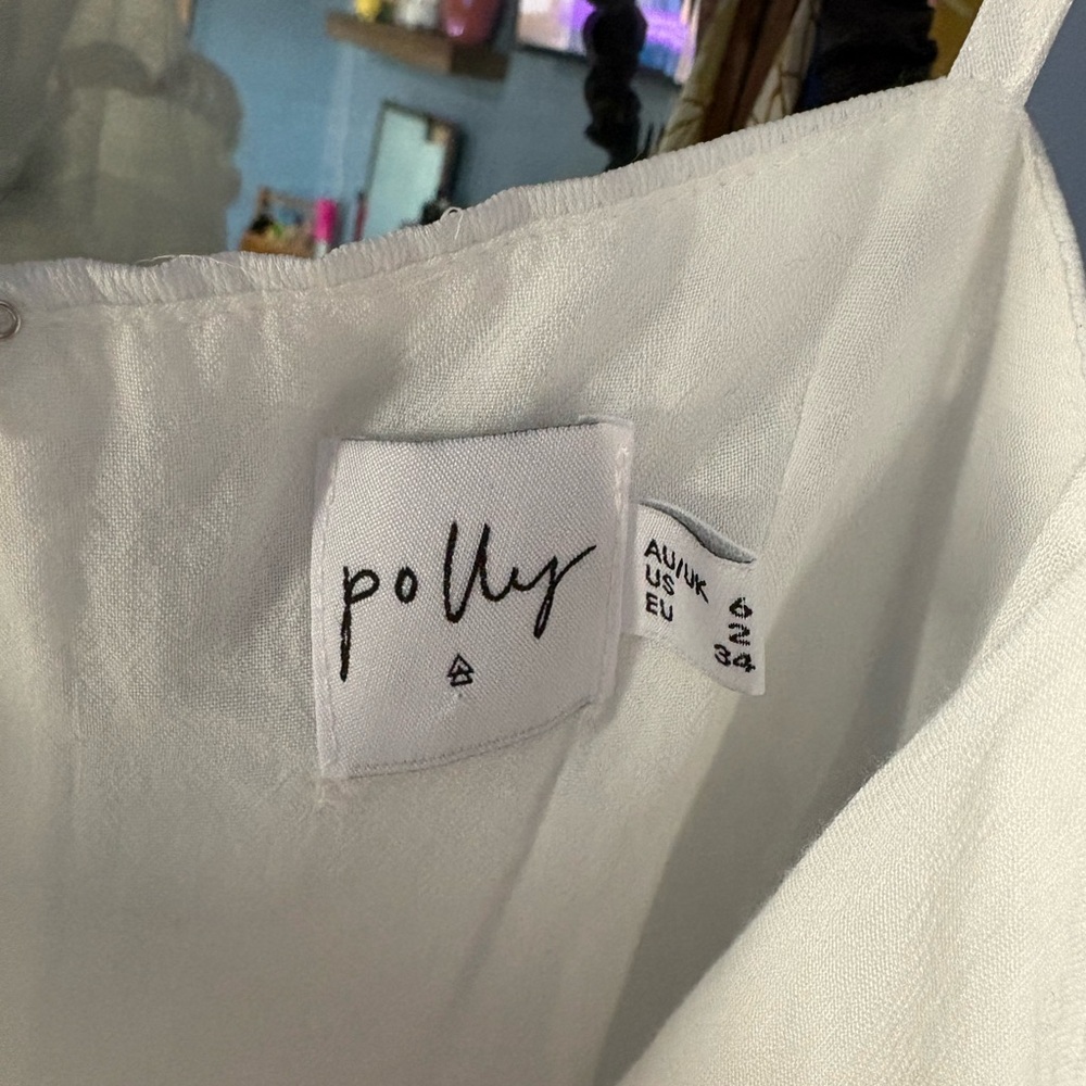 Princess Polly White Ruffle Mini Dress - Picture 4 of 4
